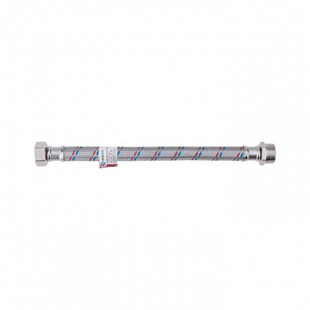 Подводка гибкая д/воды нерж М3/4"-Н3/4" 1.2м лат/г dвн13 ГИГАНТ AQUALINE 04960