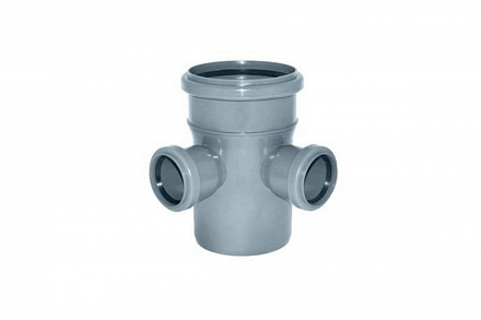 Крестовина 2х-пл. D=110х50х50 90°   ПП WaterMark /12 шт/