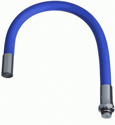 излив гибкий синий 49см MELODIA MKP20652