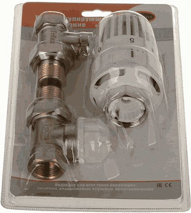 комплект термост. д/радиатора прямой 1/2" TeRma (33969)