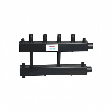 Коллектор д/котел 360кВт 1 1/2" вн/р 4к 1 1/4" н/р 125мм ASKON 32M/125/40/4D