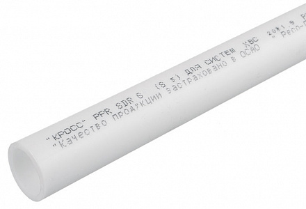 труба PPRC 25мм*4м SDR6 (PN20) КРОСС