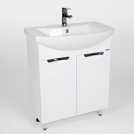 тумба Лима (Балтика 70) 2 двери, белая 31, 4х65, 7х82 без умывальника