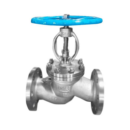 Клапан запорн нерж 15нж22нж Ду40 Ру40 фл WGCN