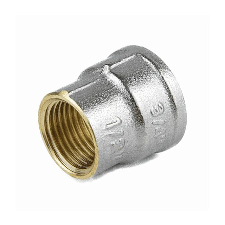 Муфта лат перех Ду40х25 м/м никель ГОСТ 32585 Aquasfera 9019-07