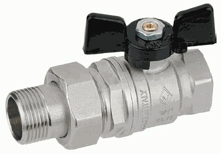 кран шаровый со сгоном BUGATTI 3/4" в/н (серия 922) 