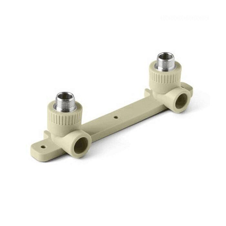 Планка монтаж PP-R сер Дн25х1/2" НР п/смесит VALFEX 10124220Г