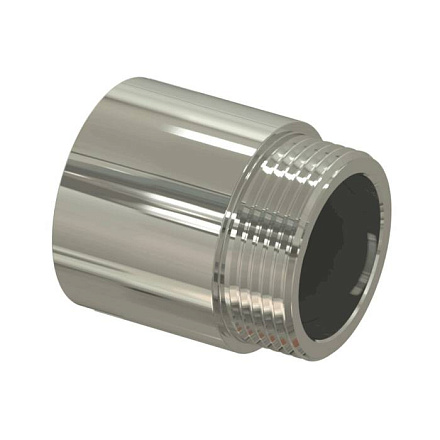 Удлинитель лат перех Ду15х20 м/р L=20мм никель РосТурПласт 28519