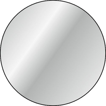 зеркало №3 круглое d750 с 3 полочками (200+200+600)х100