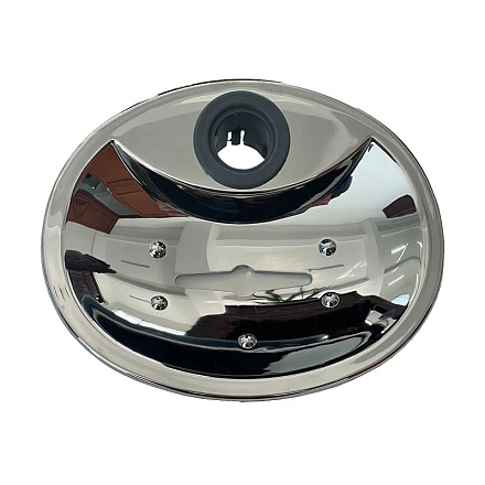 мыльница d25 Oval/Овал, хром MELODIA MKP25010BL