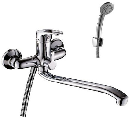 смеситель ванна ROSSINKA картридж д.35мм универсальный с керам.дивертером, B35-34