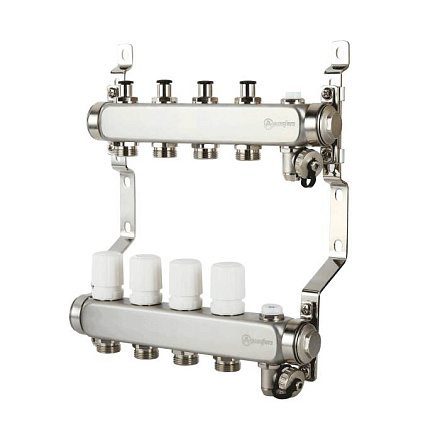 Группа коллект нерж 1" м/м 8в 3/4" ЕК н/р в/к Aquasfera 9502-07