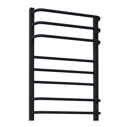 полотенцесушитель MELODIA Fusion Square Ferrum 50х80 П8_3*3*2 cух.ТЭН 135Вт встр.диммер MTRFSF5080bk