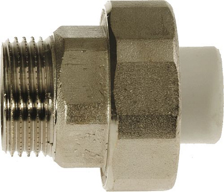 муфта PPRC комбинированная разъемная 25*3/4" нар. КРОСС