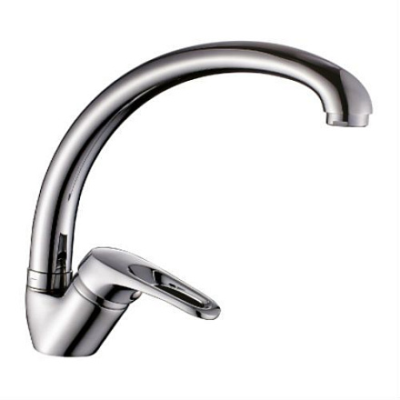 смеситель кухня ROSSINKA картридж д.35мм с высоким  изливом, B35-25