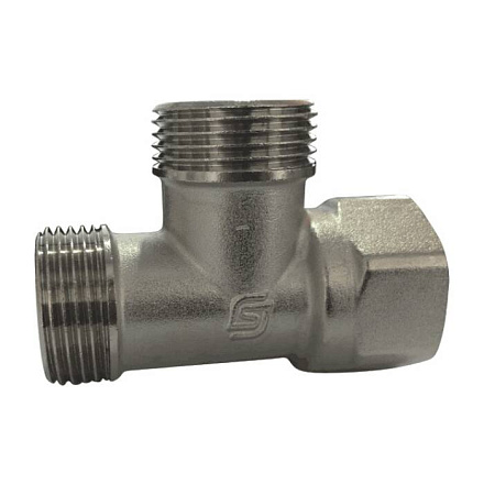 Тройник лат Ду15 р/р/м никель FN147 SantechSystems