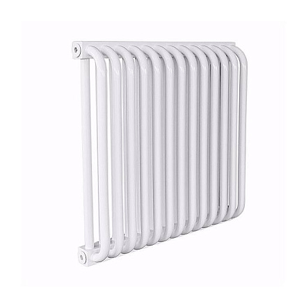 Радиатор трубчатый РС 2-500 30 секций с т/клапаном с нижней подводкой прав ВР G 1/2" с кронштейнами 