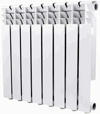 радиатор алюминиевый 350/80 Delta Plus  8 секц. Ogint