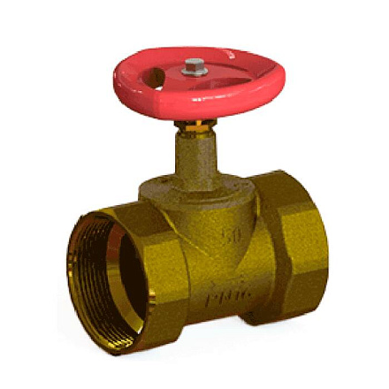 Клапан запорн лат 15б3р Ду50 Ру16 м/м Апогей 120003