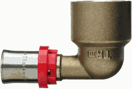 пресс уголок 16*3/4" с внутр.резьбой красн.кольцо TRm 02530