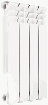 радиатор алюминиевый 500/80 Delta Plus  4 секц. Ogint