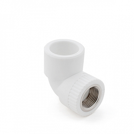 УГОЛЬНИК  комб. ВР 20х1/2" PPR (белый)  *АКЦИЯ*