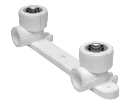 уголок PPRC комбинированный с крепежом (вн. рез.) двойной 25-1/2 КРОСС