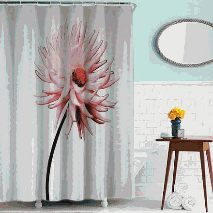 шторка д/в тканевая 180х200см "Лотос" MZ-82