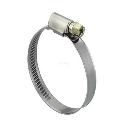 Хомут червяч нерж (140-160)мм накат/л 9мм ERA PRO 140-160