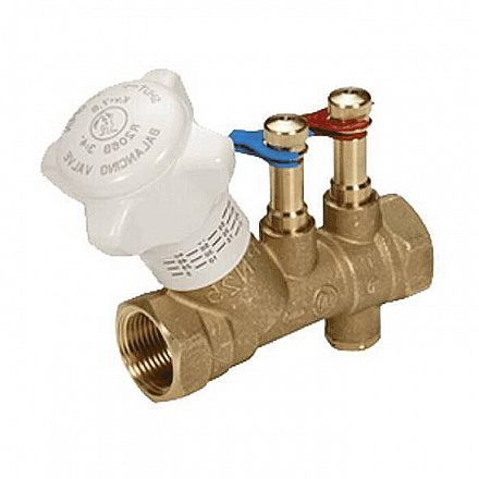 Клапан баланс лат R206B Ду20 Ру25 м/м Kvs5.5 Giacomini R206BY014