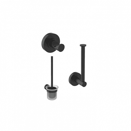 Набор аксесс IOM 3 предмета черн мат Ideal Standard A9246XG
