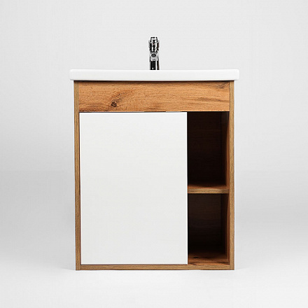 тумба Бостон (COMO 50) 1 дверь подвесная 38х46х62 без умывальника