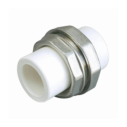 Муфта PP-R бел разъем Дн32 нр пайка РосТурПласт 10731