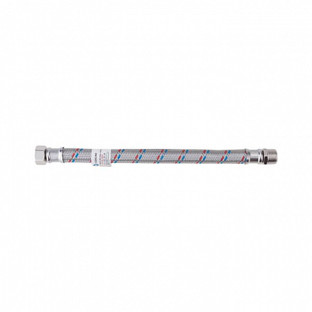 Подводка гибкая д/воды нерж М1/2"-Н1/2" 0.4м лат/г dвн13 ГИГАНТ AQUALINE 04939