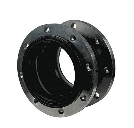 Компенсатор резиновый антивибрационный EPDM DI7240N Ду 350 Ру10 фл L=265мм Tecofi DI7240N-0350 сжати