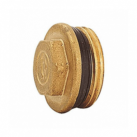 Пробка лат 3/4" н/р д/коллект с прокл Giacomini R592DY004