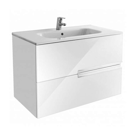 Тумба Victoria Nord Ice п/умыв 80 бел глян Roca ZRU9302731