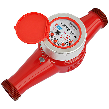 счетчик унив. для воды МЕТЕР ВК - 32 со штуцерами