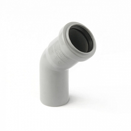 ОТВОД D=50 45* ПП Pro Aqua