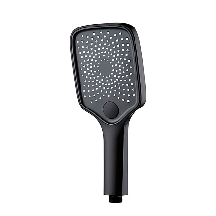 лейка MELODIA LUXE квадрат 3 функции, 130х105мм, чёрная MKP26314BL_bk