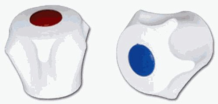 маховик пласт. белый №1 арт.1215