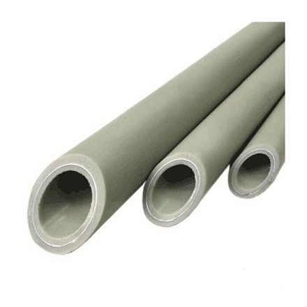 Труба PP-R сер арм алюм Дн32х5, 4 Ру25 SDR6 90С 4м VALFEX 10104032Г