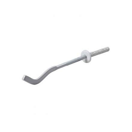 Кронштейн настен д/рад 7х180мм штыревой плоский в/к бел Симтек 6-0015