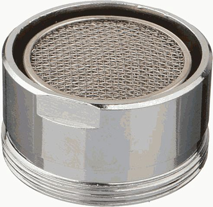 аэратор латунный М28*1 нар.рез., нерж.сетка MELODIA MKP20529WC