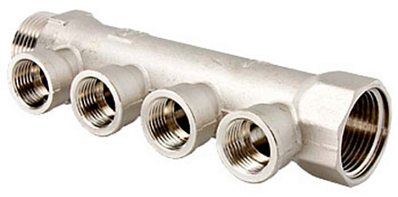 550n* Коллектор VALTEC 3/4" ВН х 1/2"вн. - 2 вых.