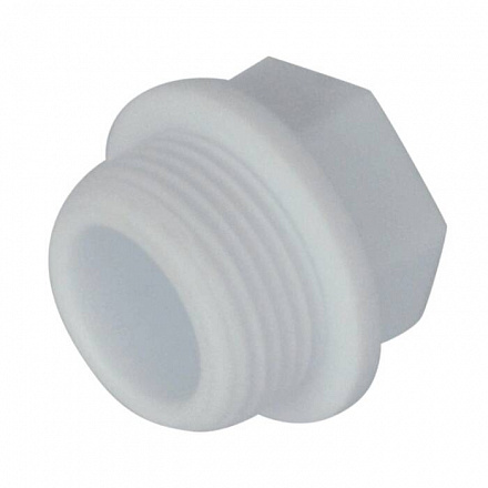 Заглушка (пробка) PP-R бел Дн32х1" НР VALFEX 10163032